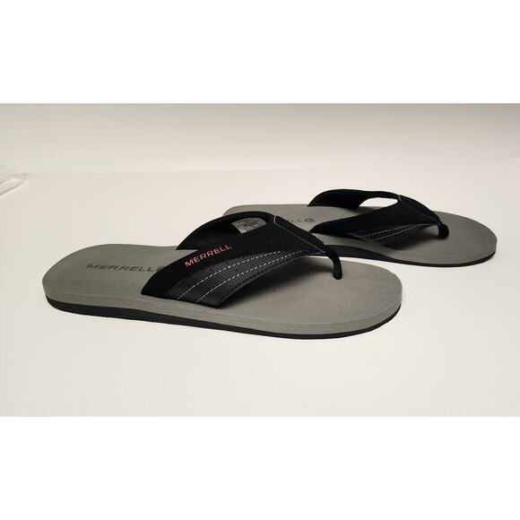 Merrell Black Aurora Red Merrell Performance Footwear 11 Flip Flops sandals - Picture 3 of 6